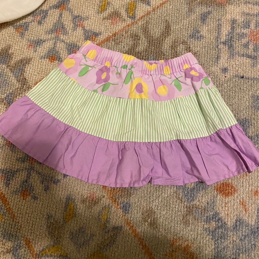Gymboree Floral Skirt